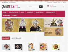Tablet Screenshot of juscraft.com